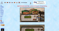 Desktop Screenshot of electro-fisher.com