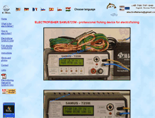 Tablet Screenshot of electro-fisher.com